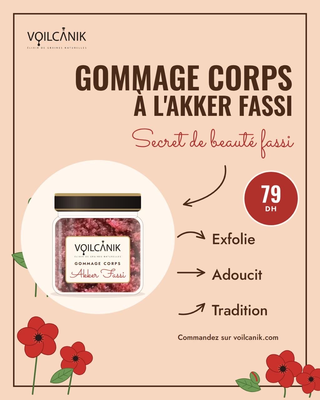 Gommage Corps à l'Akker Fassi