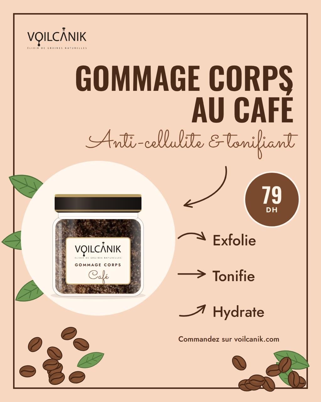 Gommage Corps au Café