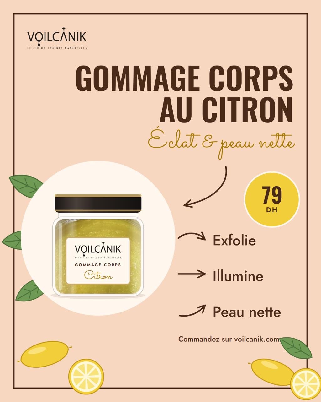 Gommage Corps au Citron